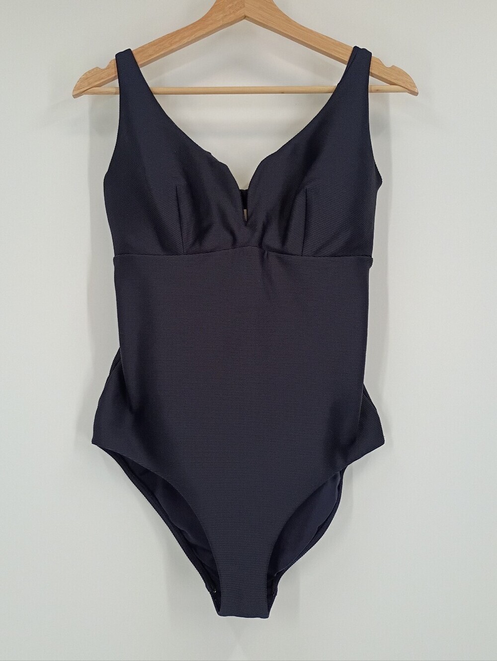 Milea Ribbed V Neck 1pc Swimsuit